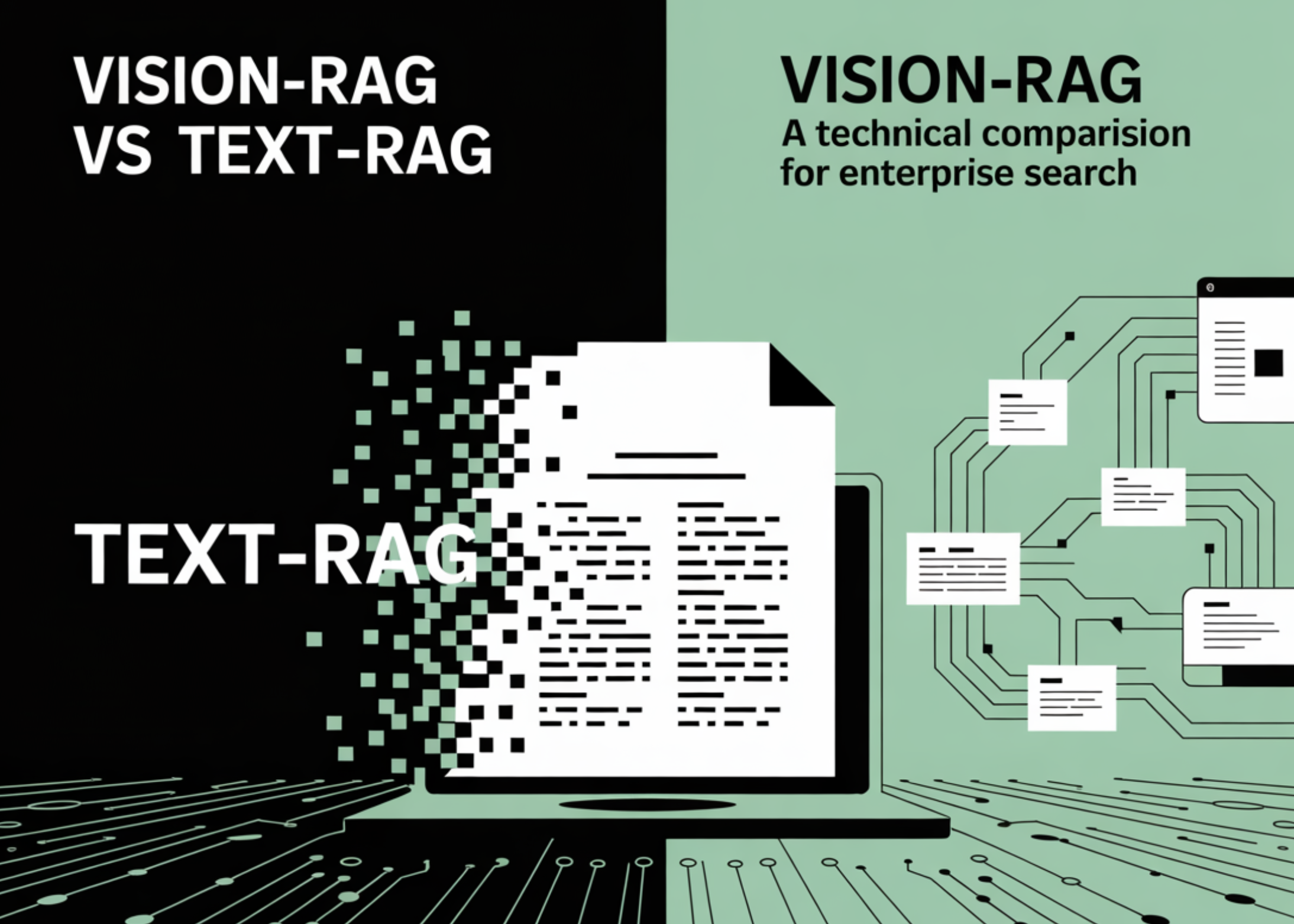 Vision-RAG vs Text-RAG: A Technical Comparison for Enterprise Search