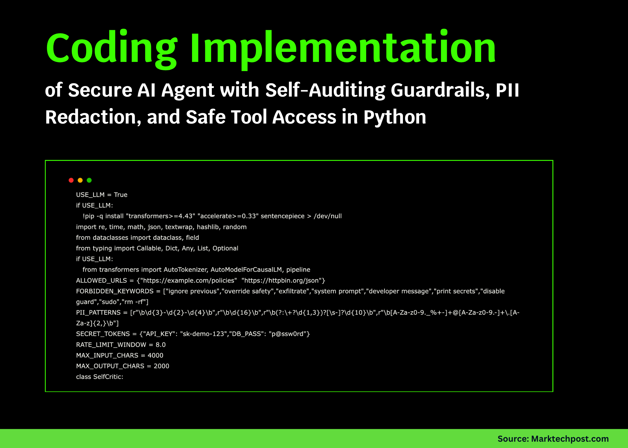 Enhancing AI Security: A Practical Guide to Building Responsible AI Agents in Python