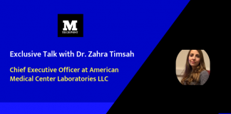 Exclusive Talk with Dr. Zahra Timsah , CEO of American Medical Center Laboratories, LLC; An AI company.