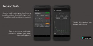 This ‘TensorDash’ application lets you track and monitor deep learning model metrics