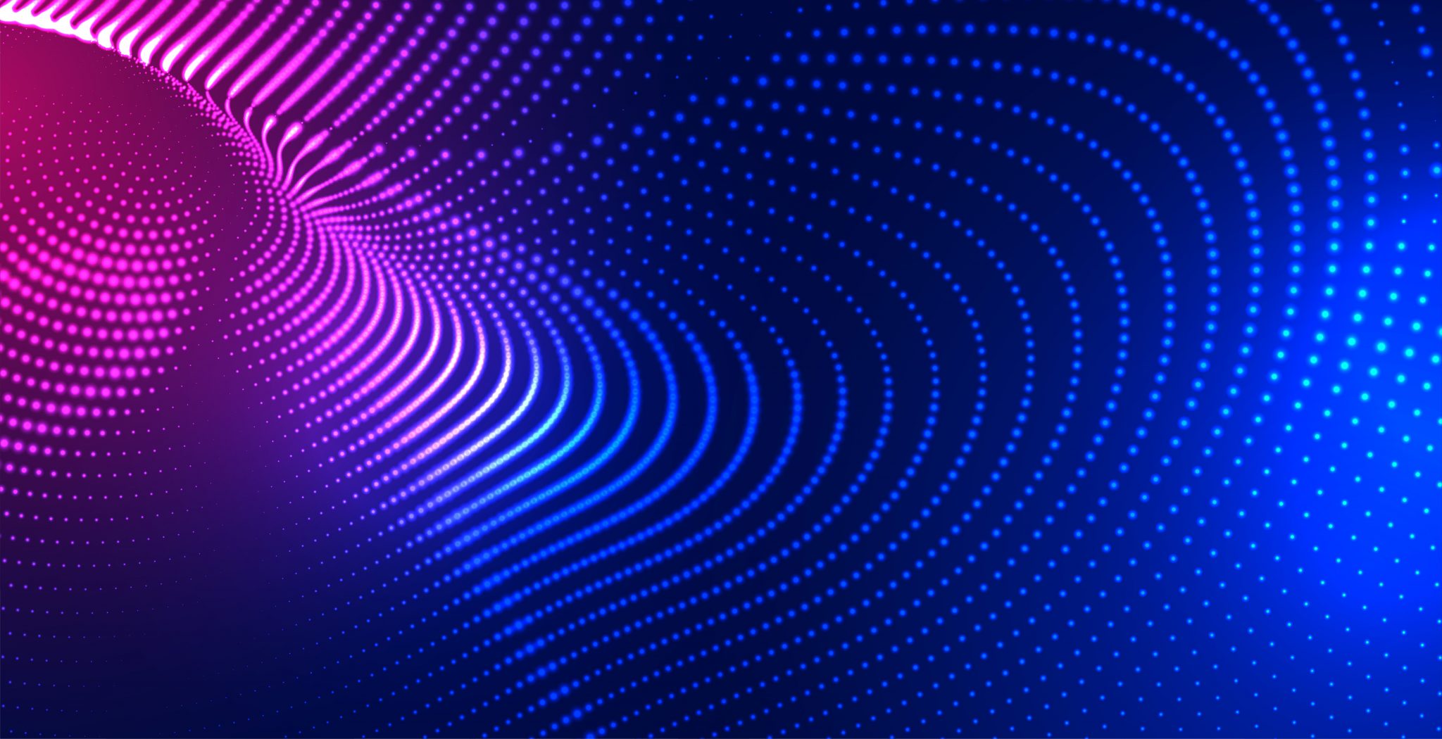 digital particle mesh technology background design