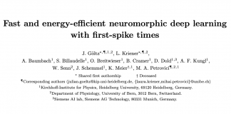 Researchers From Heidelberg and University of Bern Propose A New Method To Enhance Deep Learning Using First-Spike Times
