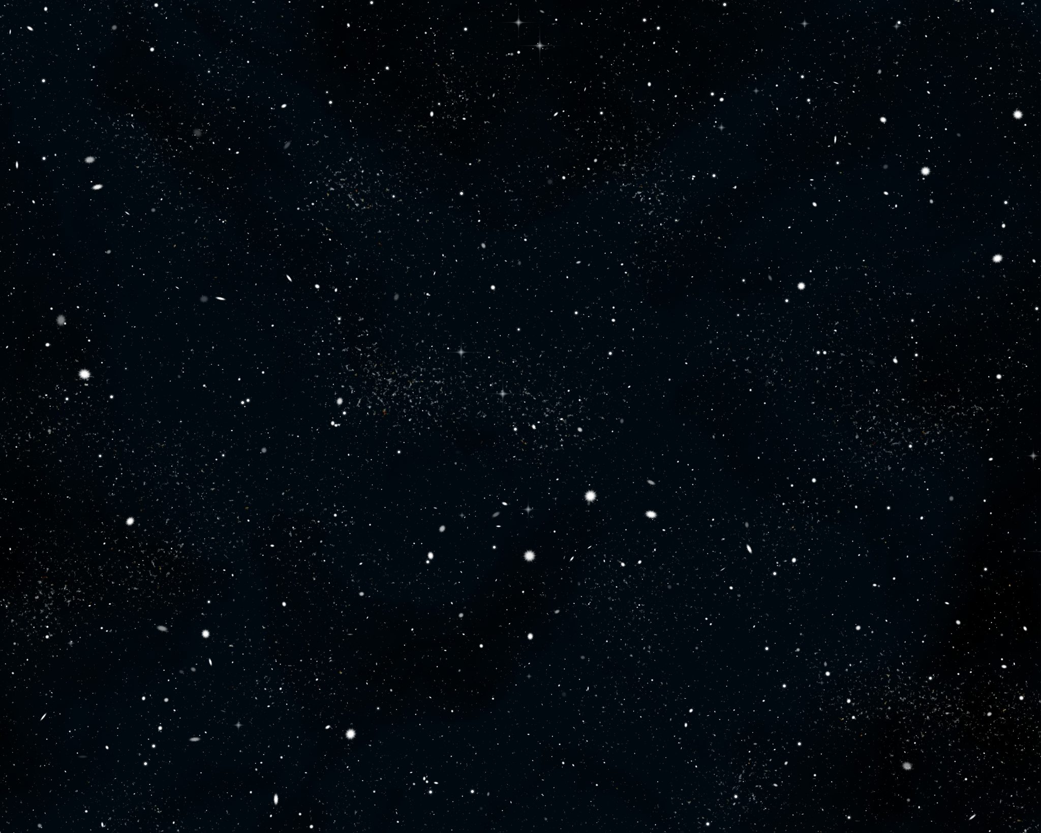 3D starry night sky background