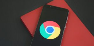 black google smartphone on box