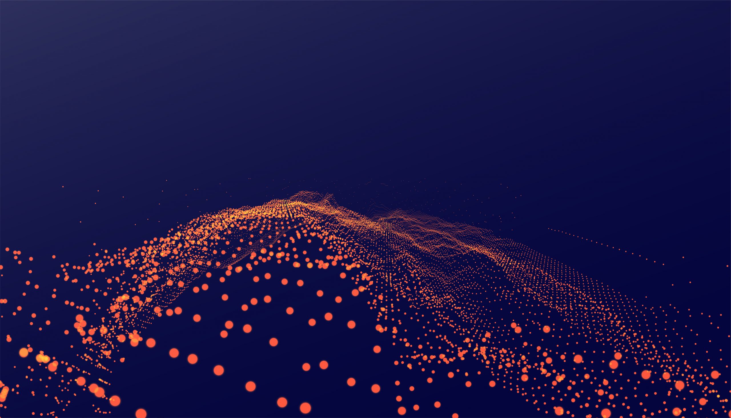 abstract digital particles technology style background design