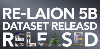 Re-LAION 5B Dataset Released: Improving Safety and Transparency in Web-Scale Datasets for Foundation Model Research Through Rigorous Content Filtering