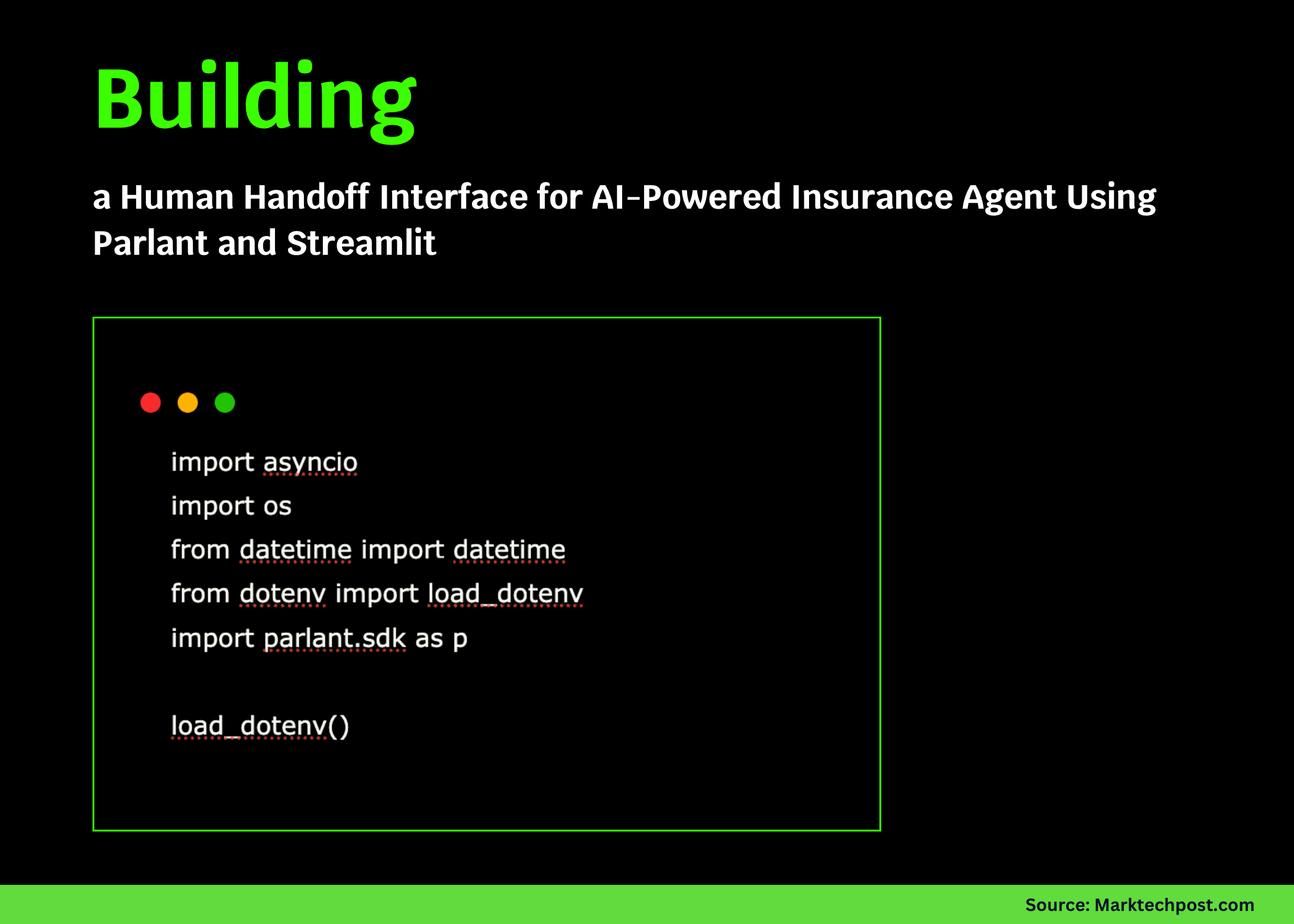 Building a Human Handoff Interface for AI-Powered Insurance Agent Using Parlant and Streamlit