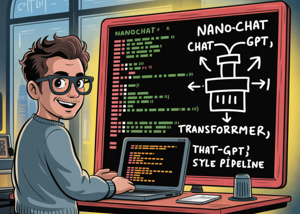 Andrej Karpathy Releases ‘nanochat’: A Minimal, End-to-End ChatGPT-Style Pipeline You Can Train in ~4 Hours for ~$100
