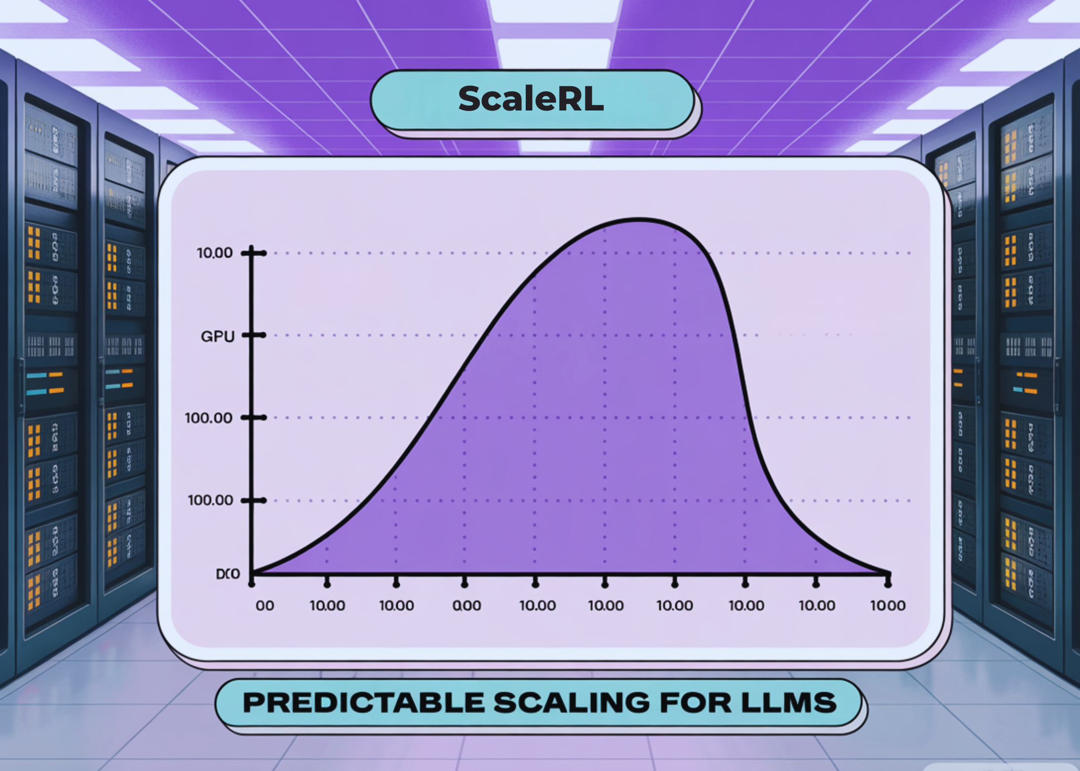 Sigmoidal Scaling Curves Make Reinforcement Learning RL Post-Training Predictable for LLMs