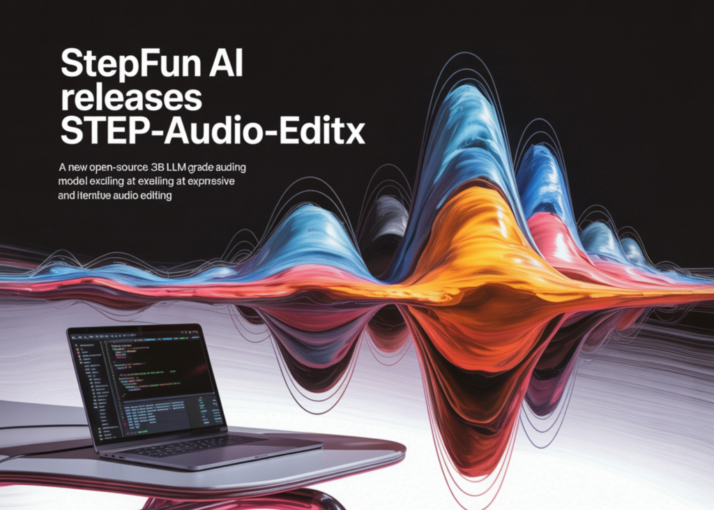 StepFun AI Releases Step-Audio-EditX: A New Open-Source 3B LLM-Grade Audio Editing Model Excelling at Expressive and Iterative Audio Editing
