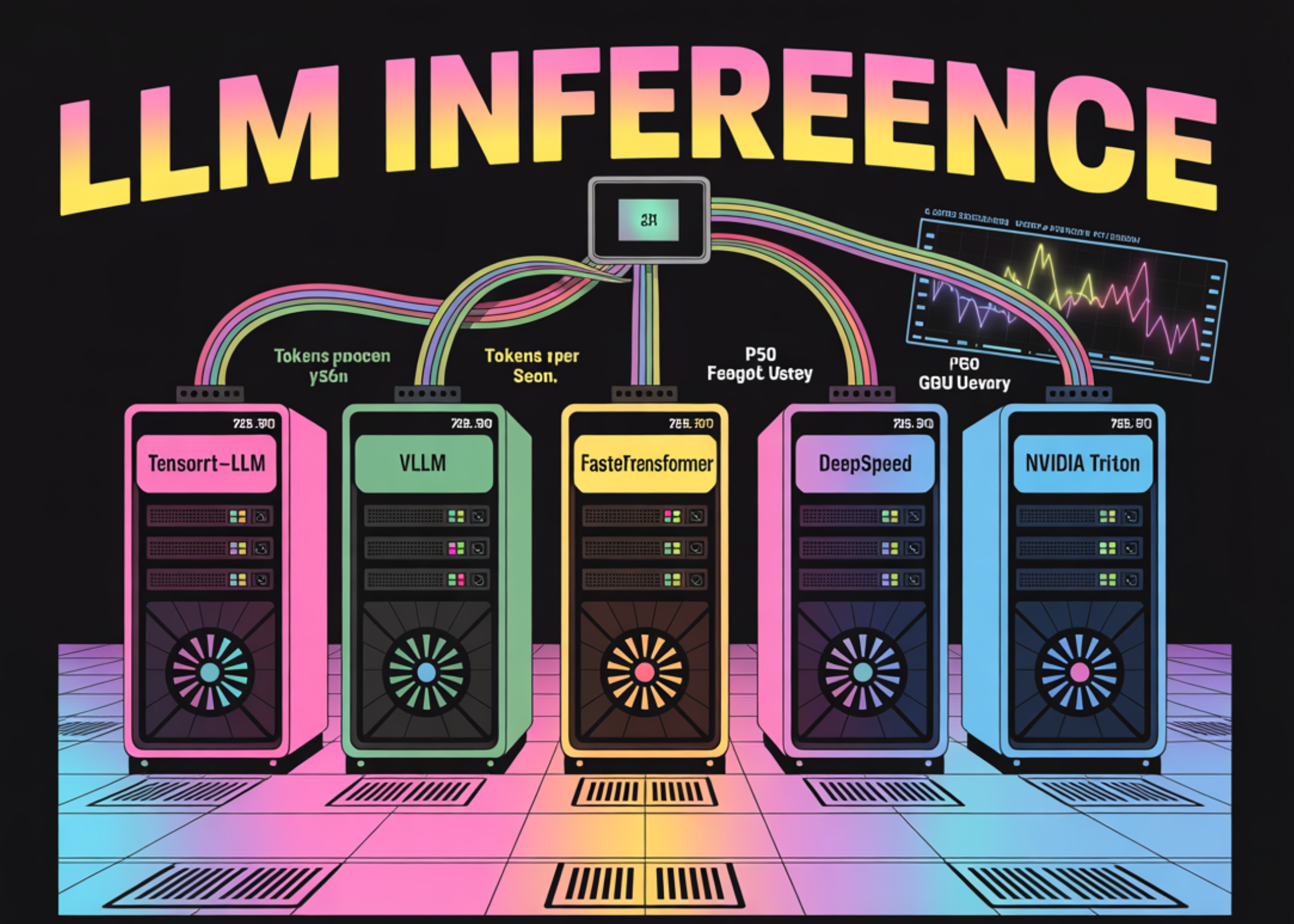 Comparing the Top 6 Inference Runtimes for LLM Serving in 2025