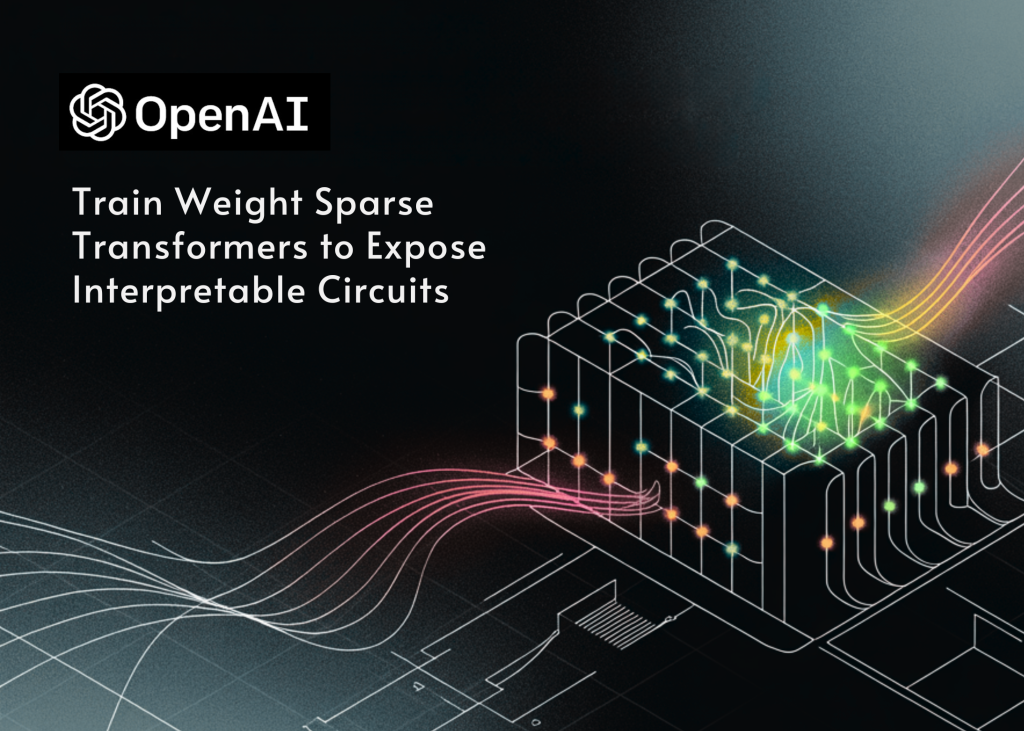 OpenAI Researchers Train Weight Sparse Transformers to Expose Interpretable Circuits