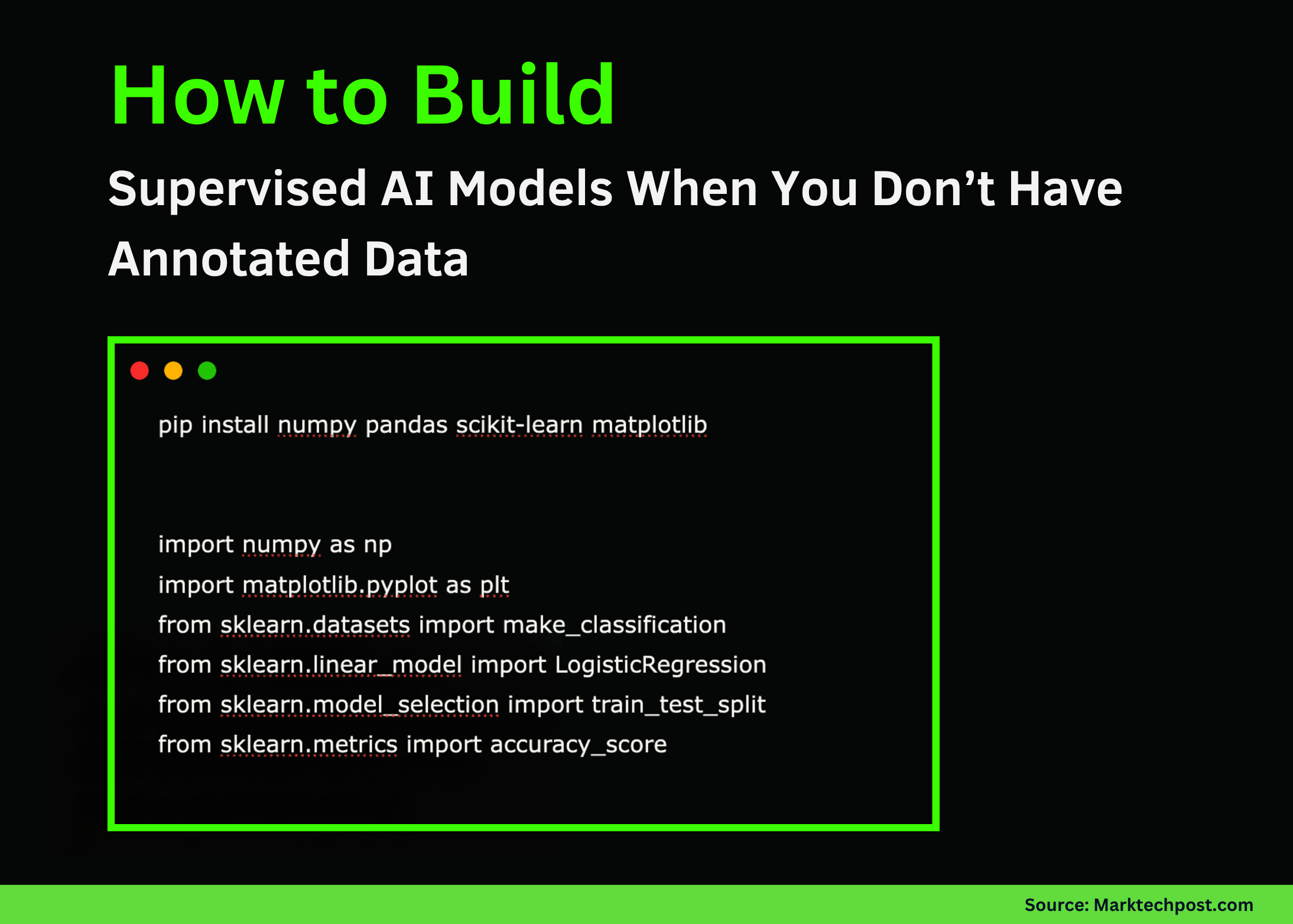 How to Build Supervised AI Models When You Don’t Have Annotated Data