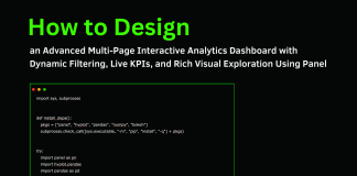 How to Design an Advanced Multi-Page Interactive Analytics Dashboard with Dynamic Filtering, Live KPIs, and Rich Visual Exploration Using Panel