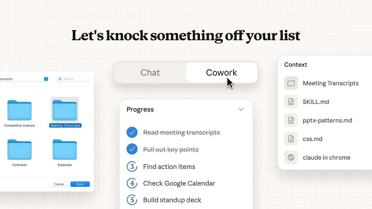 Anthropic Releases Cowork As Claude’s Local File System Agent For Everyday Work MarkTechPost