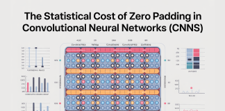 The Statistical Cost of Zero Padding in Convolutional Neural Networks (CNNs)