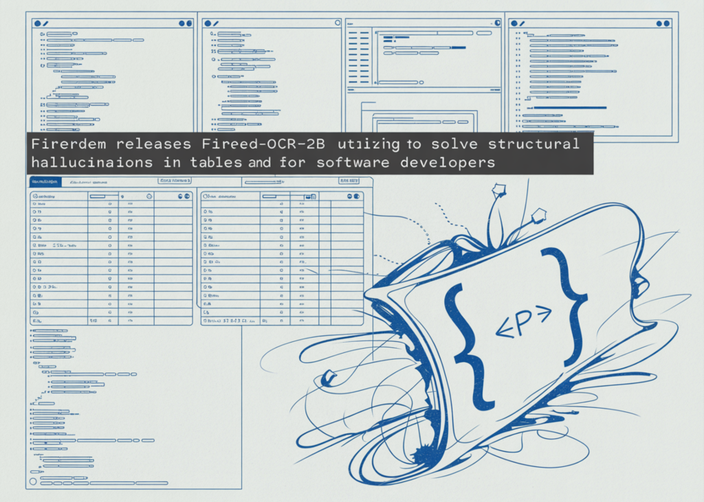 FireRedTeam Releases FireRed-OCR-2B Using GRPO to Solve Layout Design in Tables and LaTeX for Software Developers FireRedTeam Releases FireRed-OCR-2B Using GRPO to Solve Layout Design in Tables and LaTeX for Software Developers