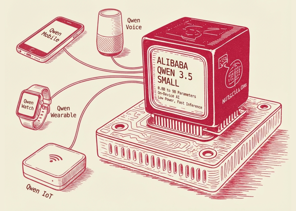 Alibaba recently released Qwen 3.5 mini-models: a family of 0.8B to 9B parameters designed for on-device applications