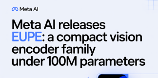 Meta AI Releases EUPE: A Compact Vision Encoder Family Under 100M Parameters That Rivals Specialist Models Across Image Understanding, Dense Prediction, and VLM Tasks Meta AI Releases EUPE