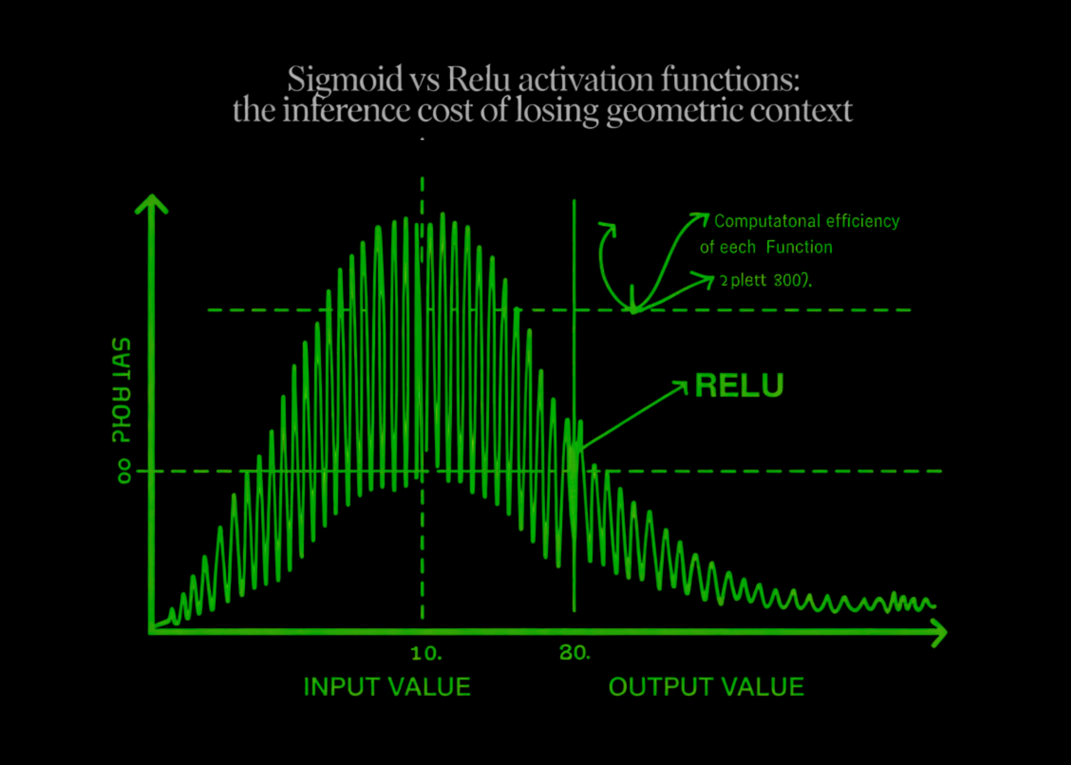 Sigmoid vs ReLU Activation Functions: The Inference Cost of Losing a Geometric Total Sigmoid vs ReLU Activation Functions: The Inference Cost of Losing a Geometric Total