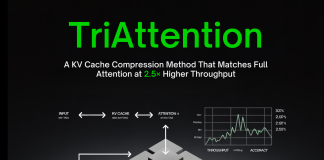 Researchers from MIT, NVIDIA, and Zhejiang University Propose TriAttention: A KV Cache Compression Method That Matches Full Attention at 2.5× Higher Throughput Researchers from MIT, NVIDIA, and Zhejiang University Propose TriAttention: A KV Cache Compression Method That Matches Full Attention at 2.5× Higher Throughput