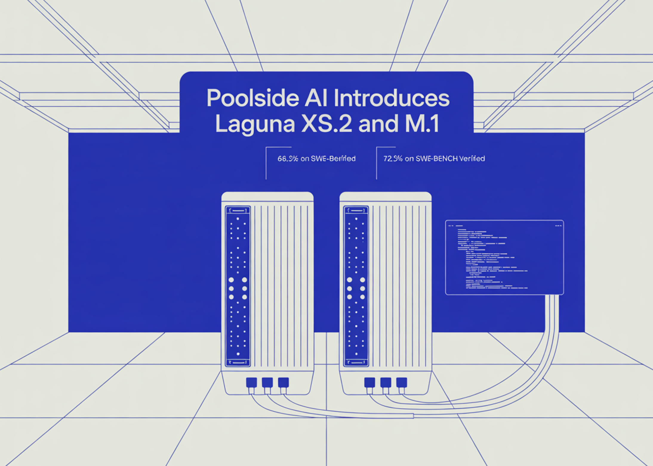Poolside AI Introduces Laguna XS.2 and M.1: Agentic Coding Models Reaching 68.2% and 72.5% on SWE-bench Verified