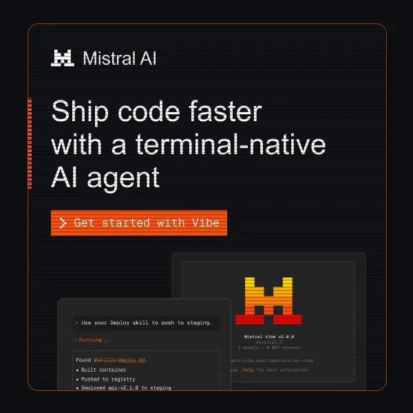 Mistral AI Launches Remote Agents in Vibe and Mistral Medium 3.5 with ...