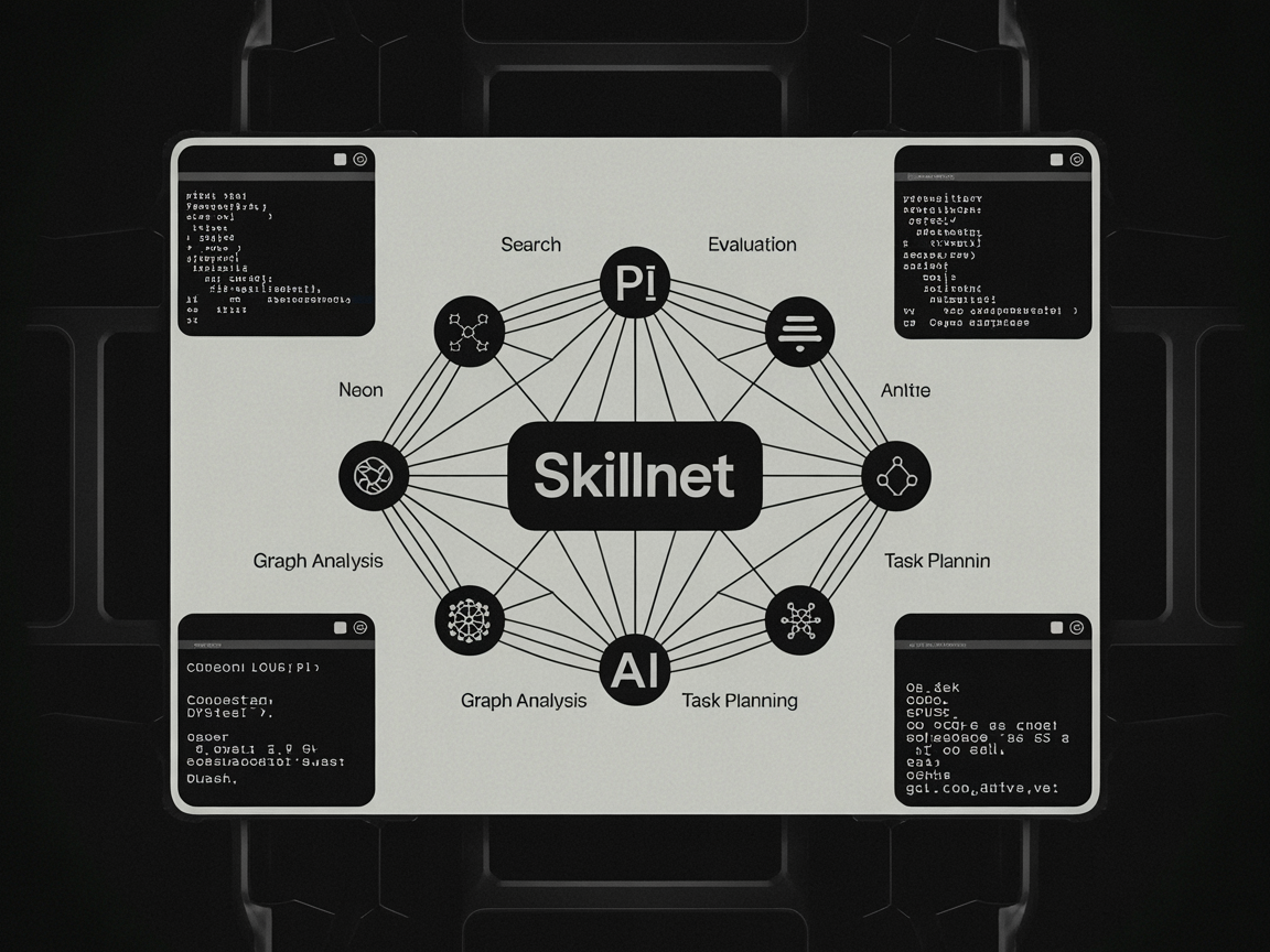 Build Skill-Augmented AI Agents with SkillNet for Search, Evaluation, Graph Analysis, and Task Planning