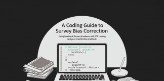 A Coding Guide to Survey Bias Correction Using Facebook Research Balance with IPW CBPS Ranking and Post Stratification Methods