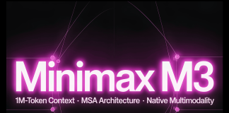 MiniMax Releases MiniMax M3 with MSA Architecture Supporting 1M-Token Context, Native Multimodality, and Agentic Coding