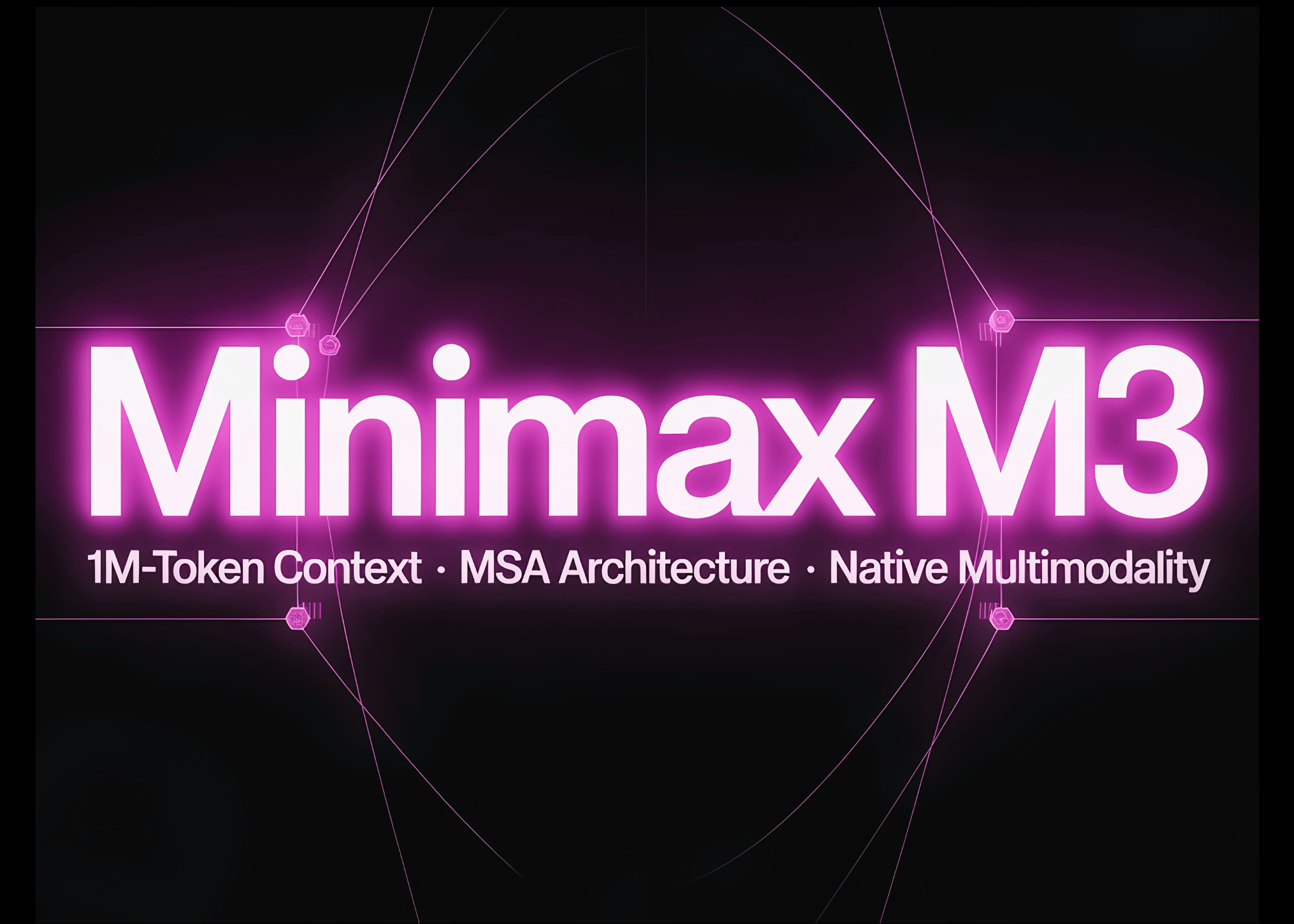 MiniMax Releases MiniMax M3 with MSA Architecture Supporting 1M-Token Context, Native Multimodality, and Agentic Coding