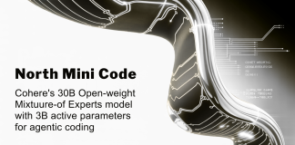 Meet ‘North Mini Code’: Cohere’s 30B Open-Weight Mixture-of-Experts Model With 3B Active Parameters for Agentic Coding Meet 'North Mini Code': Cohere's 30B Open-Weight Mixture-of-Experts Model With 3B Active Parameters for Agentic Coding