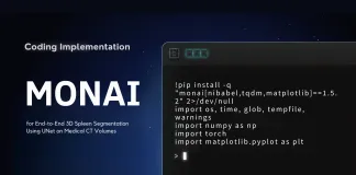 A Coding Implementation on MONAI for End-to-End 3D Spleen Segmentation Using UNet on Medical CT Volumes A Coding Implementation on MONAI for End-to-End 3D Spleen Segmentation Using UNet on Medical CT Volumes
