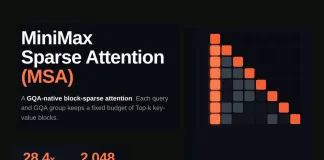 MiniMax Sparse Attention (MSA)