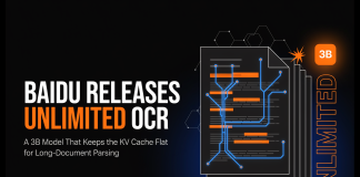 Baidu Releases Unlimited OCR, a 3B Model That Keeps the KV Cache Flat for Long-Document Parsing Baidu Releases Unlimited OCR