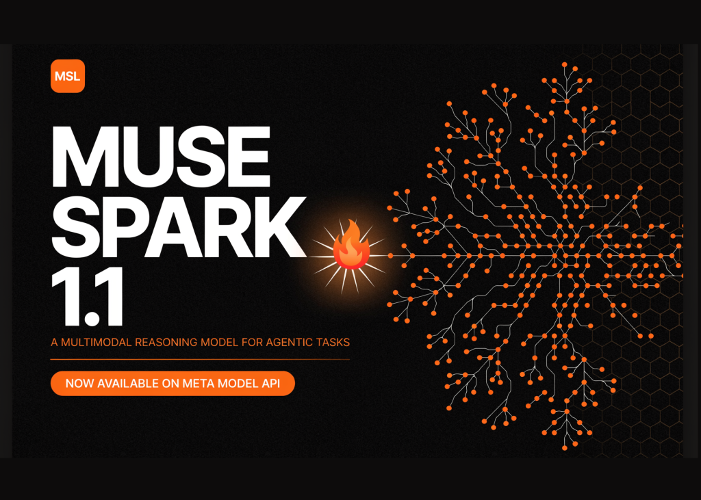 Meta Superintelligence Labs Releases Muse Spark 1.1: A Multimodal Reasoning Model for Agentic Tasks on Meta Model API Meta Superintelligence Labs Releases Muse Spark 1.1: A Multimodal Reasoning Model for Agentic Tasks on Meta Model API