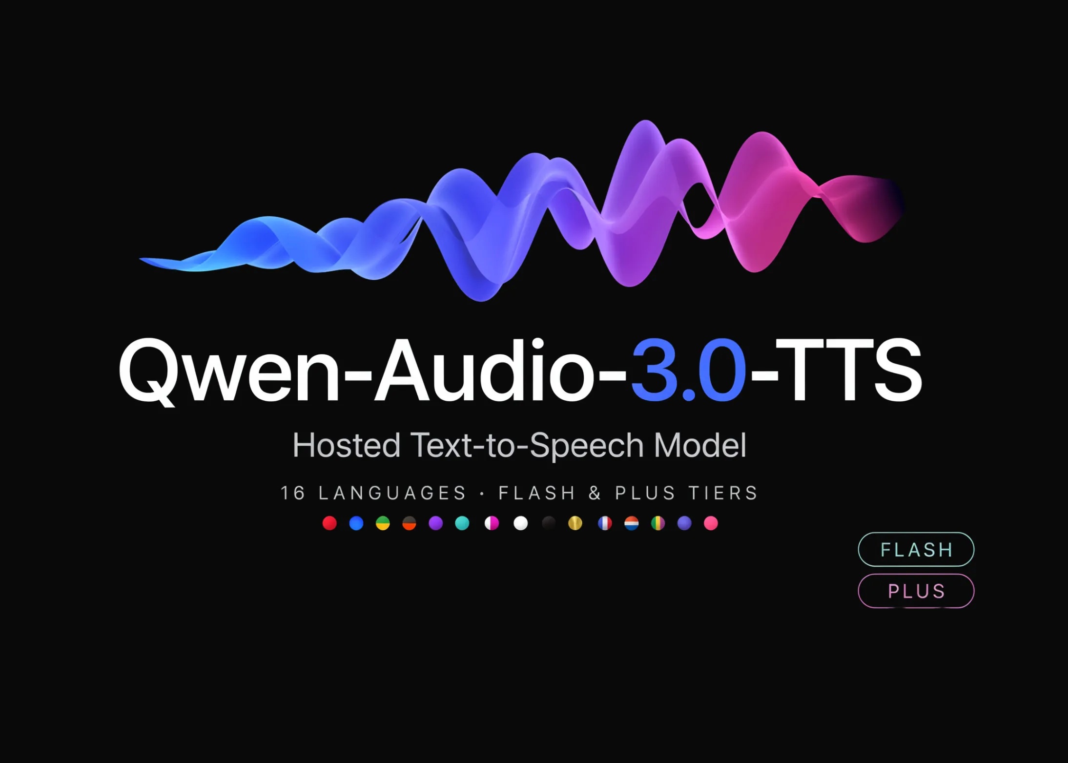 Alibaba’s Tongyi Lab Releases Qwen-Audio-3.0-TTS, Text-to-Speech Model with Flash and Plus Tiers in All 16 Languages Alibaba’s Tongyi Lab Releases Qwen-Audio-3.0-TTS, Text-to-Speech Model with Flash and Plus Tiers in All 16 Languages