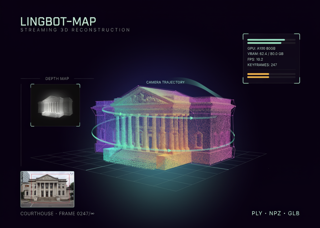 Build 3D Scenes with LingBot-Map