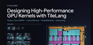 Designing High-Performance GPU Kernels with TileLang: Tensor-Core GEMM, Fused Softmax, FlashAttention, and Autotuning Designing High-Performance GPU Kernels with TileLang: Tensor-Core GEMM, Fused Softmax, FlashAttention, and Autotuning
