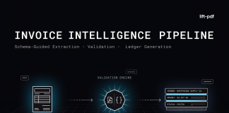 Designing a Schema-Guided Invoice Intelligence Pipeline with lift-pdf for Accounts-Payable Extraction, Validation, and Ledger Generation Schema-Guided Invoice Intelligence Pipeline with lift-pdf