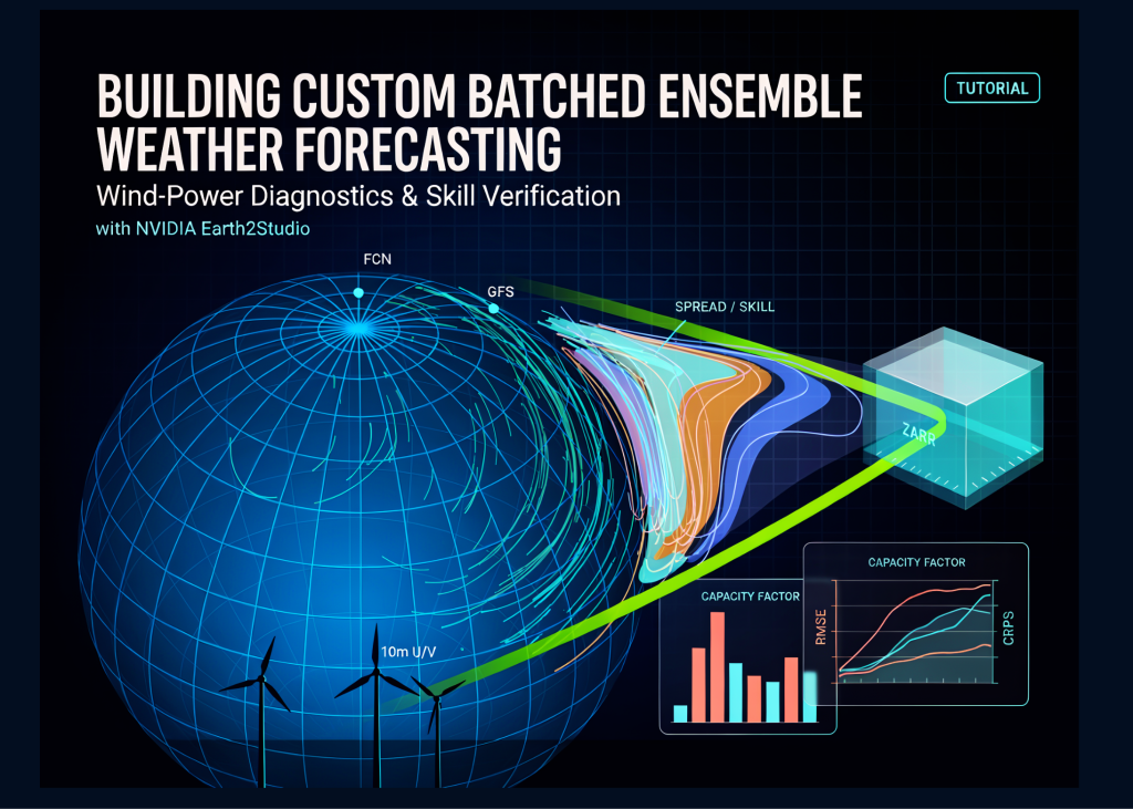 Building Custom Batched Ensemble Weather Forecasting with NVIDIA Earth2Studio Building Custom Batched Ensemble Weather Forecasting with NVIDIA Earth2Studio