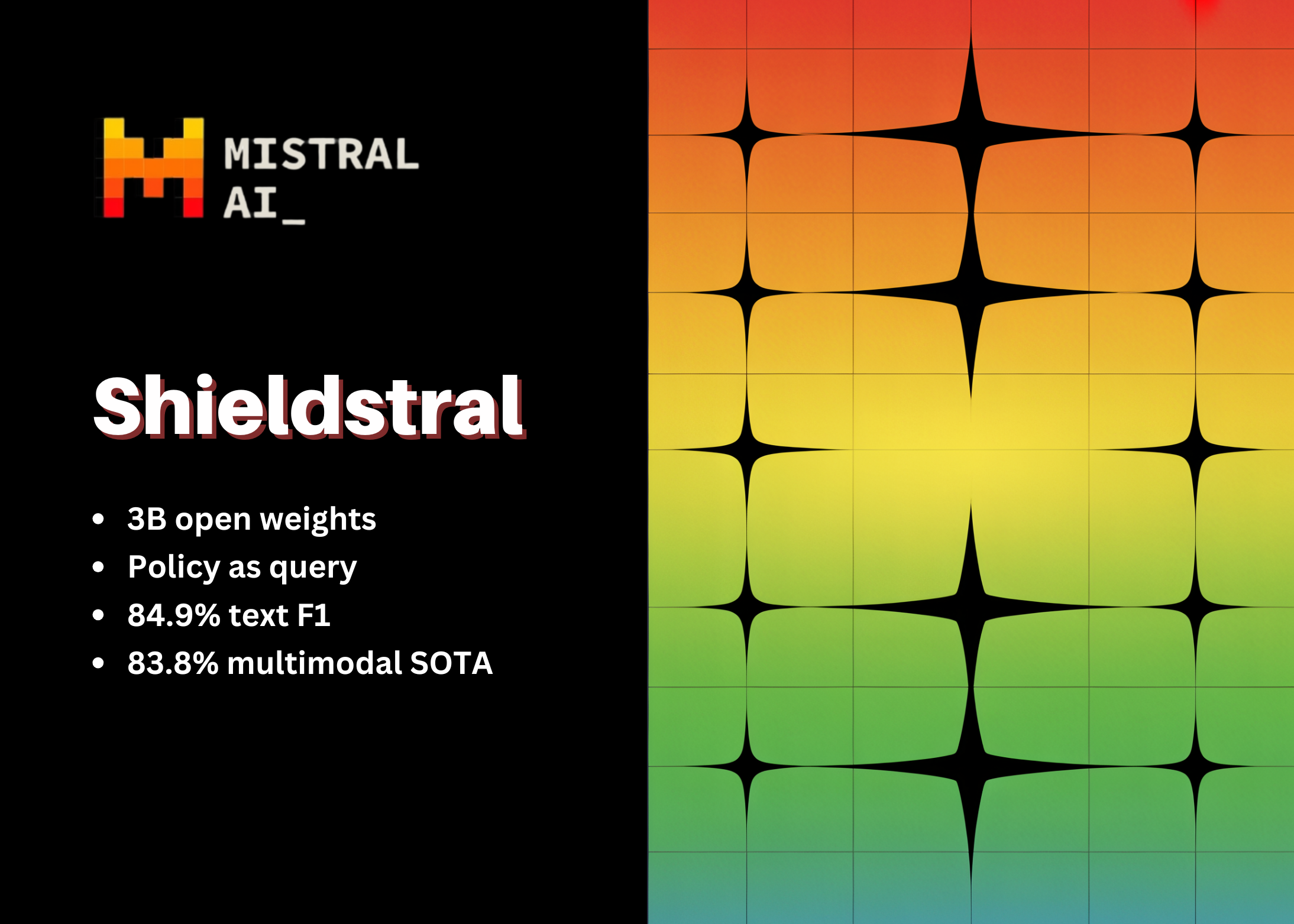 Mistral AI Releases Shieldstral 1.0 3B: An Open-Weights Policy-Adaptive Multimodal Safety Classifier Matchi…