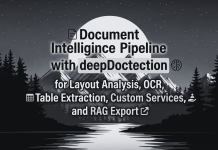 Building an End-to-End Document Intelligence Pipeline with deepDoctection