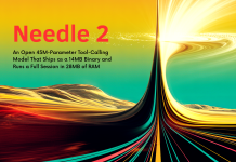 Meet Needle 2: An Open 45M-Parameter Tool-Calling Model That Ships as a 14MB Binary and Runs a Full Session in 28MB of RAM Meet Needle 2: An Open 45M-Parameter Tool-Calling Model That Ships as a 14MB Binary and Runs a Full Session in 28MB of RAM