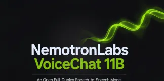NVIDIA Releases NemotronLabs VoiceChat 11B: An Open Full-Duplex Speech-to-Speech Model with ~450 ms Turn-Taking and Live Tool Calling NVIDIA Releases NemotronLabs VoiceChat 11B