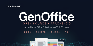 Genspark Open Sources GenOffice: A Free, Ad-Free AI Office Suite for macOS and Windows with Docs, Sheets, Slides, PDF Genspark Open Sources GenOffice: A Free, Ad-Free AI Office Suite for macOS and Windows with Docs, Sheets, Slides, PDF