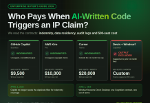 AI Coding Agents for Enterprise: IP Indemnity, Data Residency and 500-Seat Cost Compared AI Coding Agents for Enterprise: IP Indemnity, Data Residency and 500-Seat Cost Compared