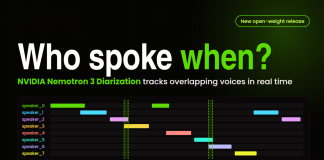 NVIDIA Releases Nemotron 3 Diarization: A 100M-Parameter Open-Weight Model That Tracks 8 Speakers in Real Time Nemotron 3 Diarization