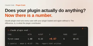 Anthropic Adds Plugin Evals to Claude Code: 6 Grader Types, a No-Plugin Baseline, and a CI Gate for Skills