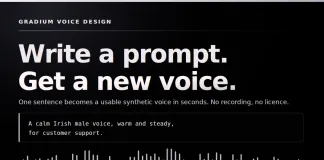 Gradium launches Voice Design: a text prompt returns new synthetic voices in seconds, free in API and Studio.